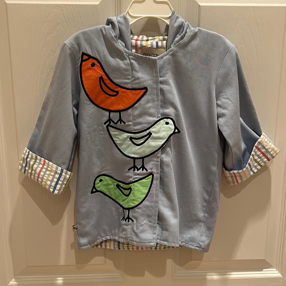 COCO BONBONS UNISEX HOODED JACKET - 12/18 mos